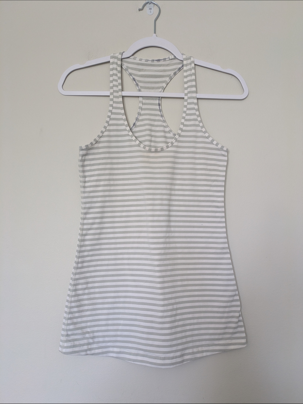 Lululemon Striped Racerback Tank Top
